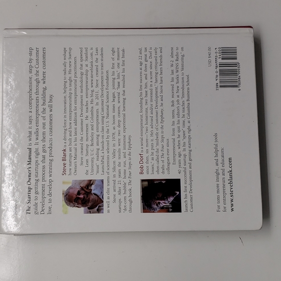 The Startup Owner's Manual business book - Picture 3 of 3